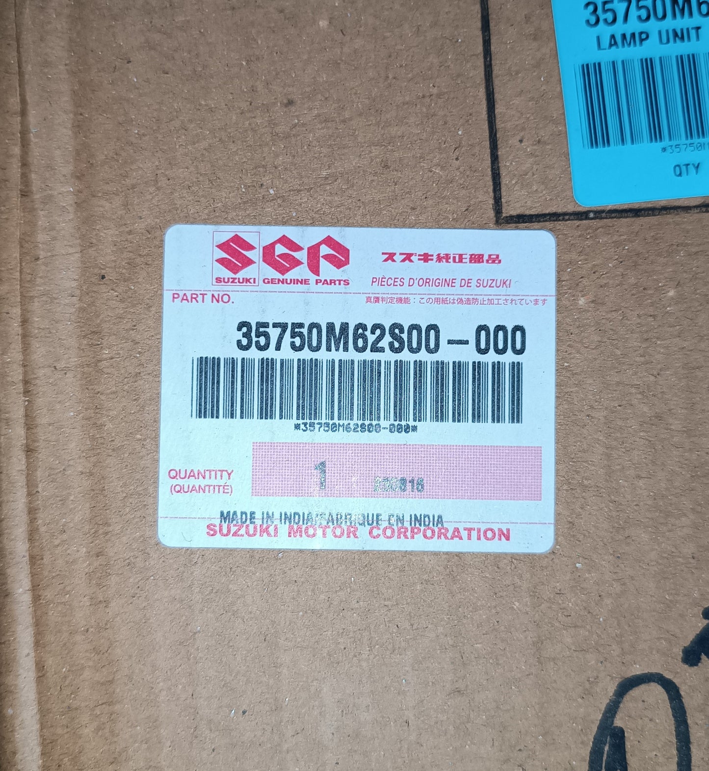 FARO TRASERO IZQUIERDO S-PRESSO 2019-2022 OEM 35750M62S00