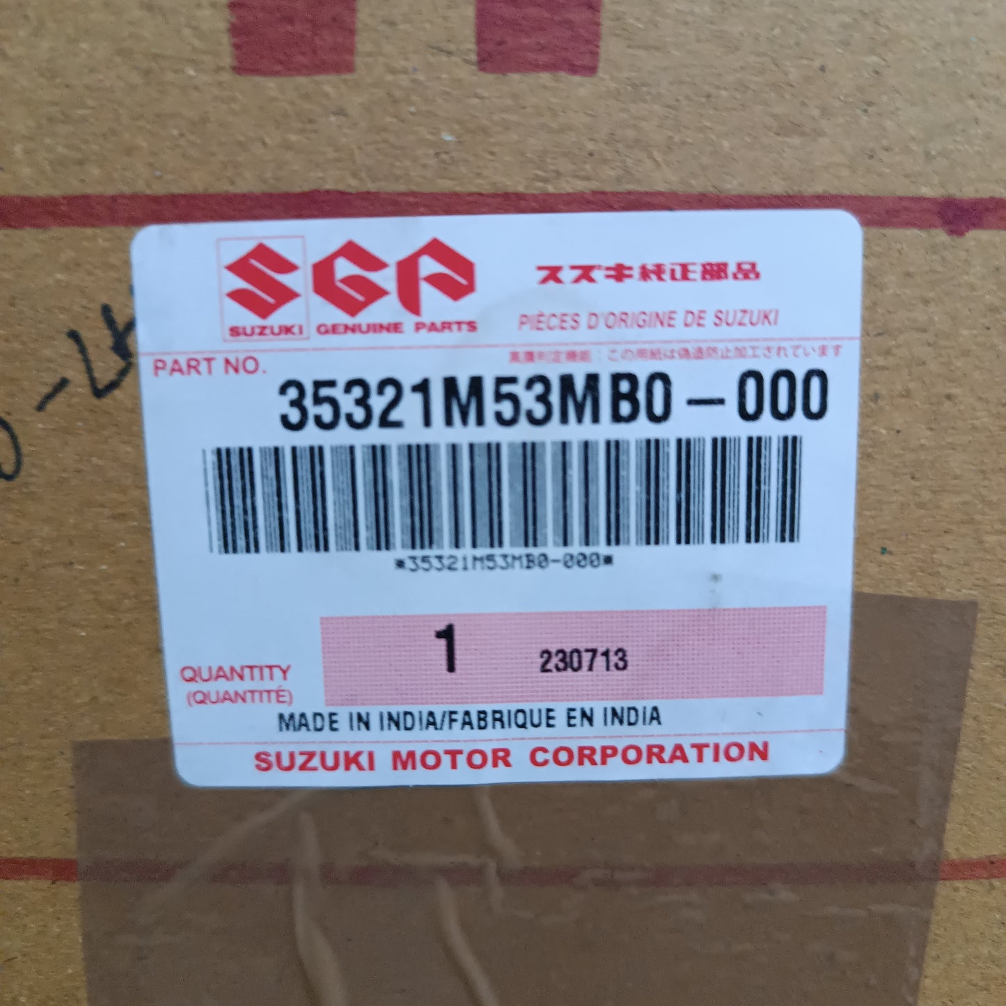 FARO DELANTERO IZQUIERDO SUZUKI ALTO GLX 2016-2023 OEM 35321M53MBO