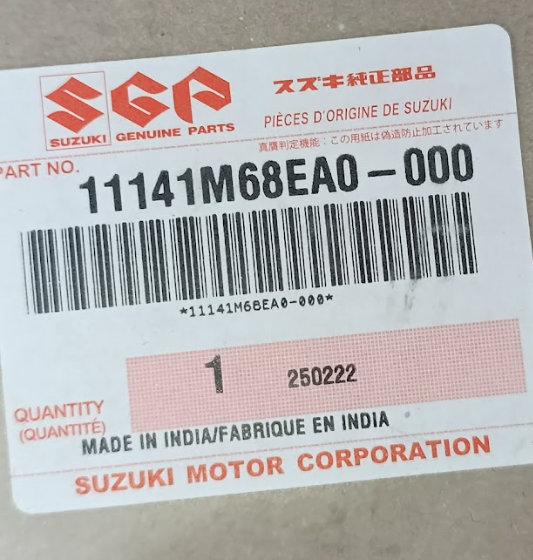 OEM ORIGINAL DE EMPACADURA CAMARA EECO SUPER CARRY 2009-2023 OEM