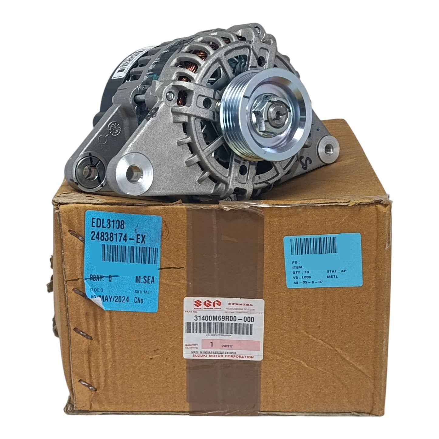 CODIGO DE ALTERNADOR SUZUKI S-PRESSO WAGON R 2018-2022