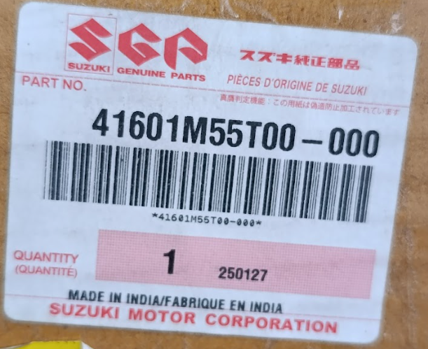 CODIGO ORIGINAL AMORTIGUADOR DELANTERO DERECHO SUZUKI BALENO 2021-2025 OEM