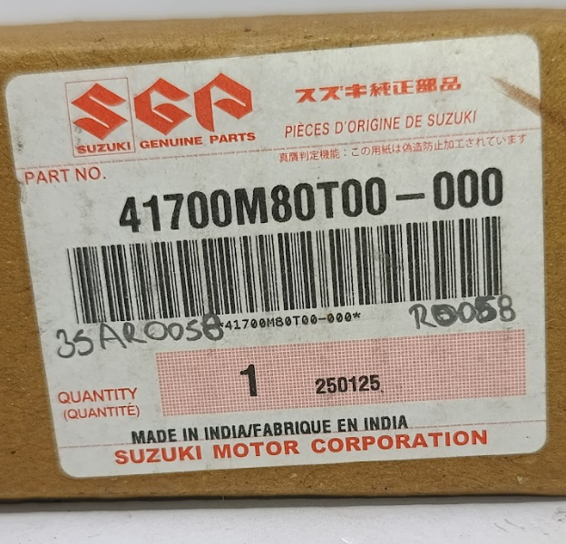 CODIGO ORIGINAL DE AMORTIGUADOR TRASERO SUZUKI JIMNY 2023-2025 OEM