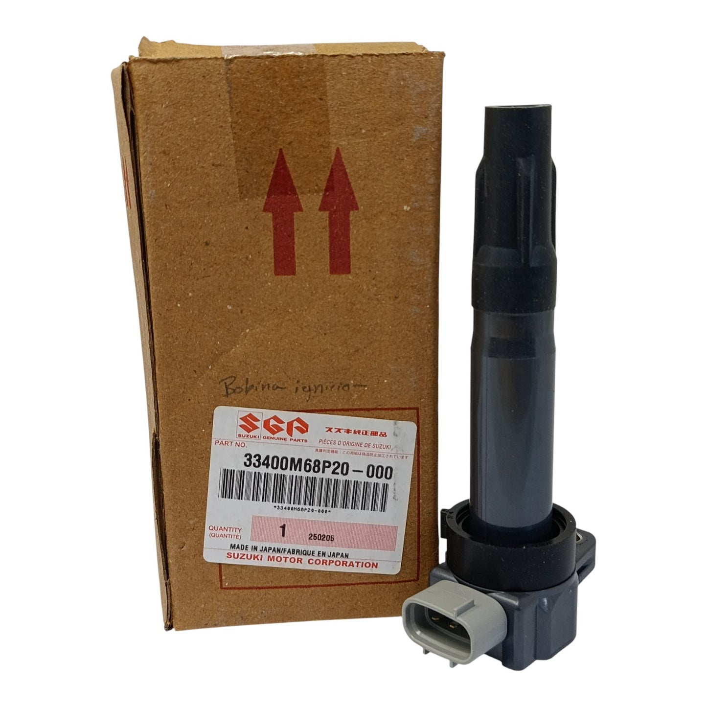 CAJA Y CODIGO DE BOBINA IGNICION SUZUKI SWIFT ALTO ERTIGA ZEN 2009-2024 OEM