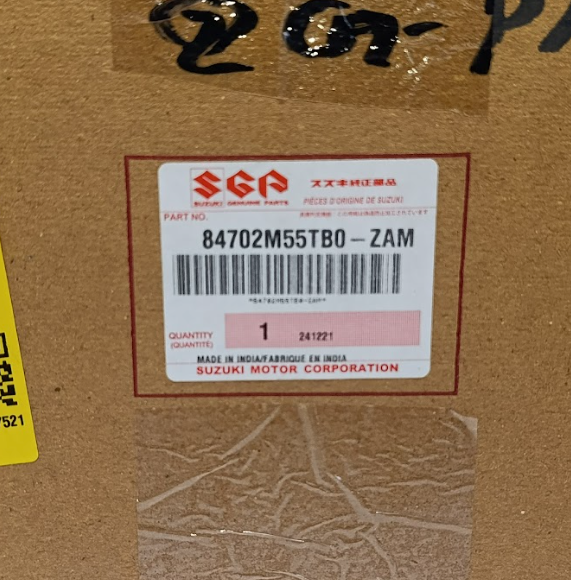 CODIGO OEM ORIGINAL ESPEJO RETROVISOR IZQUIERDO SUZUKI BALENO 2022-2023 OEM