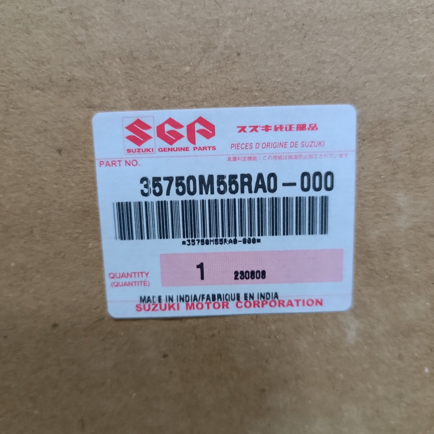 OEM ORIGINAL DE FARO TRASERO IZQUIERDO SUZUKI SWIFT 2018 2024