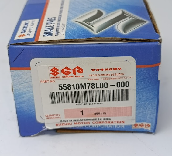 OEM ORIGINAL DE PASTILLAS DE FRENO SUZUKI EECO 2009-2022 OEM
