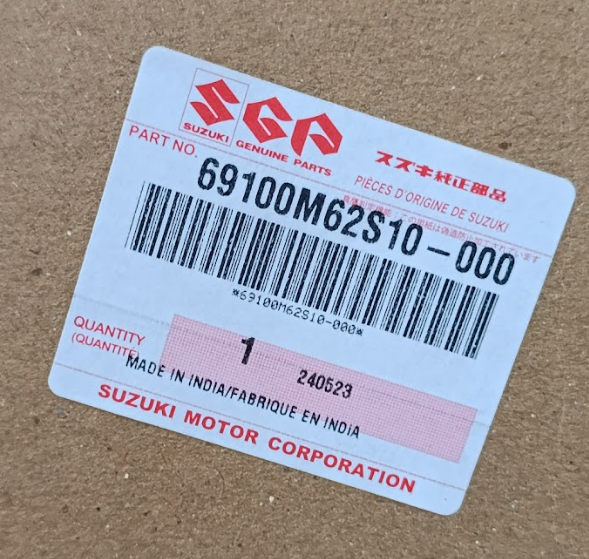 CODIGO Y CAJA DE PUERTA MALETA SUZUKI SPRESSO 2019-2026 OEM