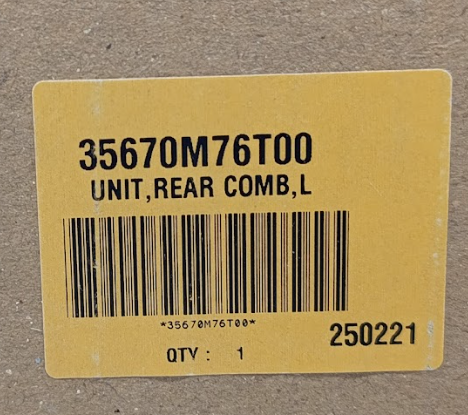 OEM ORIGINAL DE STOP INFERIOR IZQUIERDO SUZUKI GRAND VITARA 2022 2025