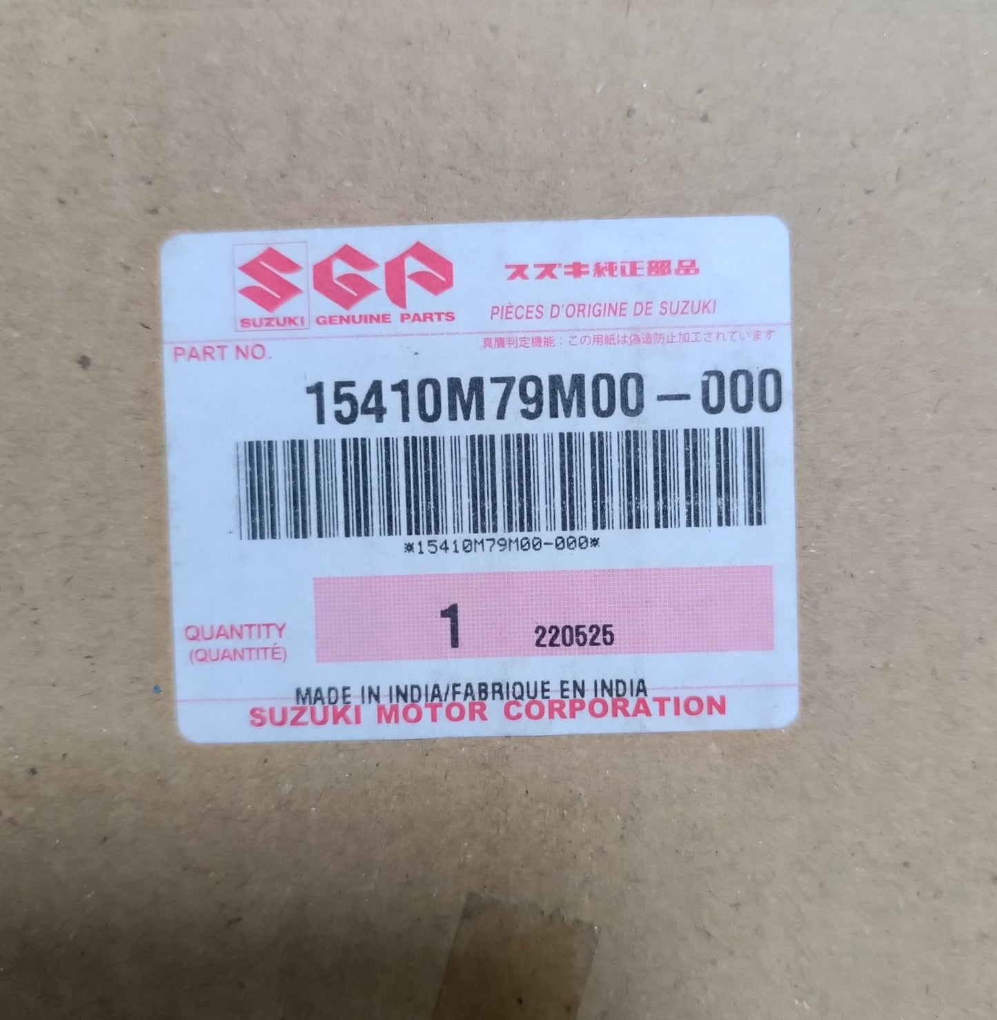CODIGO OEM ORIGINAL FILTRO DE GASOLINA PARA SUZUKI CIAZ 2015 2023