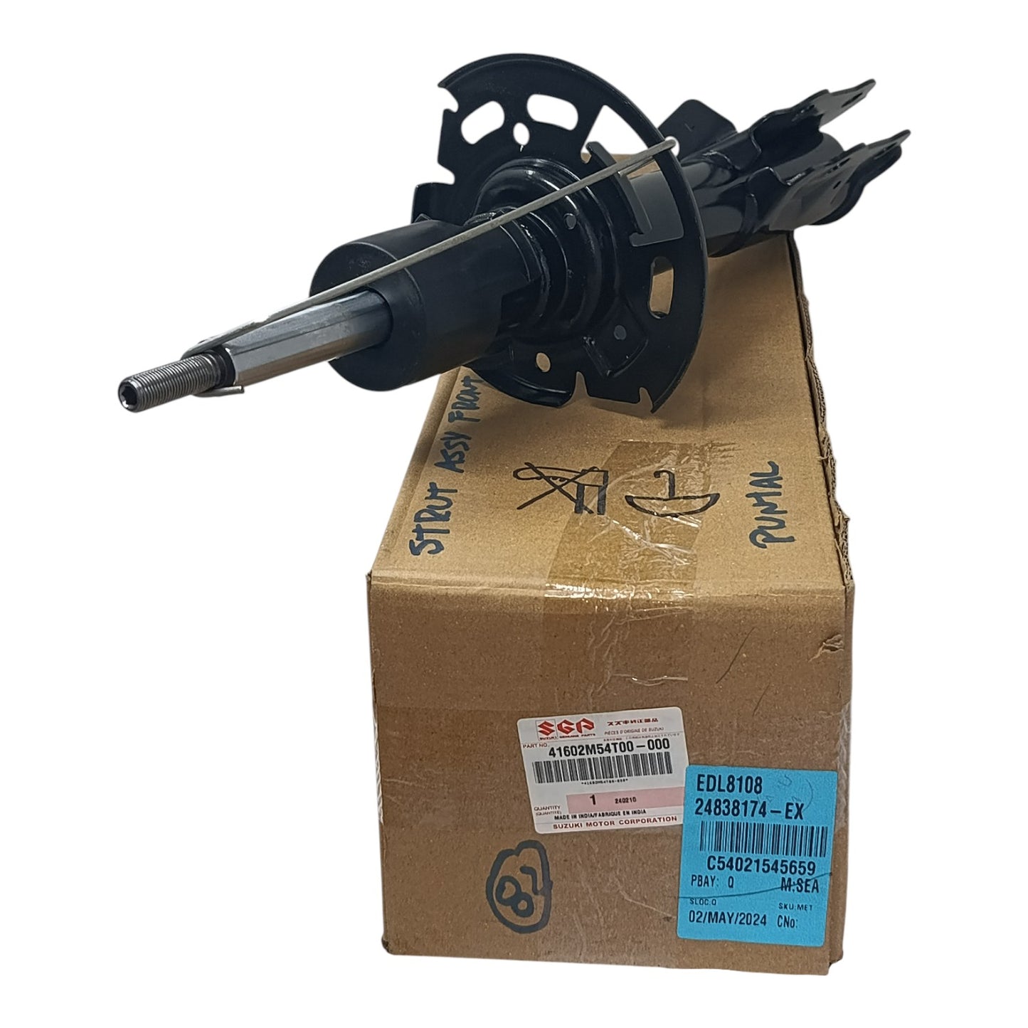 CODIGO ORIGINAL AMORTIGUADOR DELANTERO IZQUIERDO SUZUKI SWIFT GLX 2018-2024 OEM
