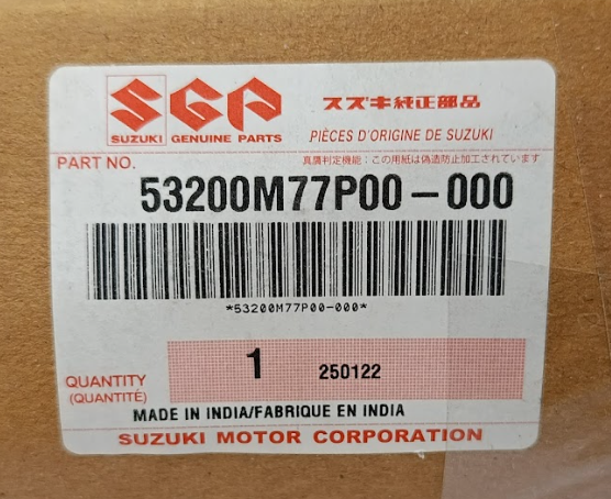 CODIGO ORIGINAL DE BANDAS DE FRENO SUZUKI SUPER CARRY 2016-2025 OEM