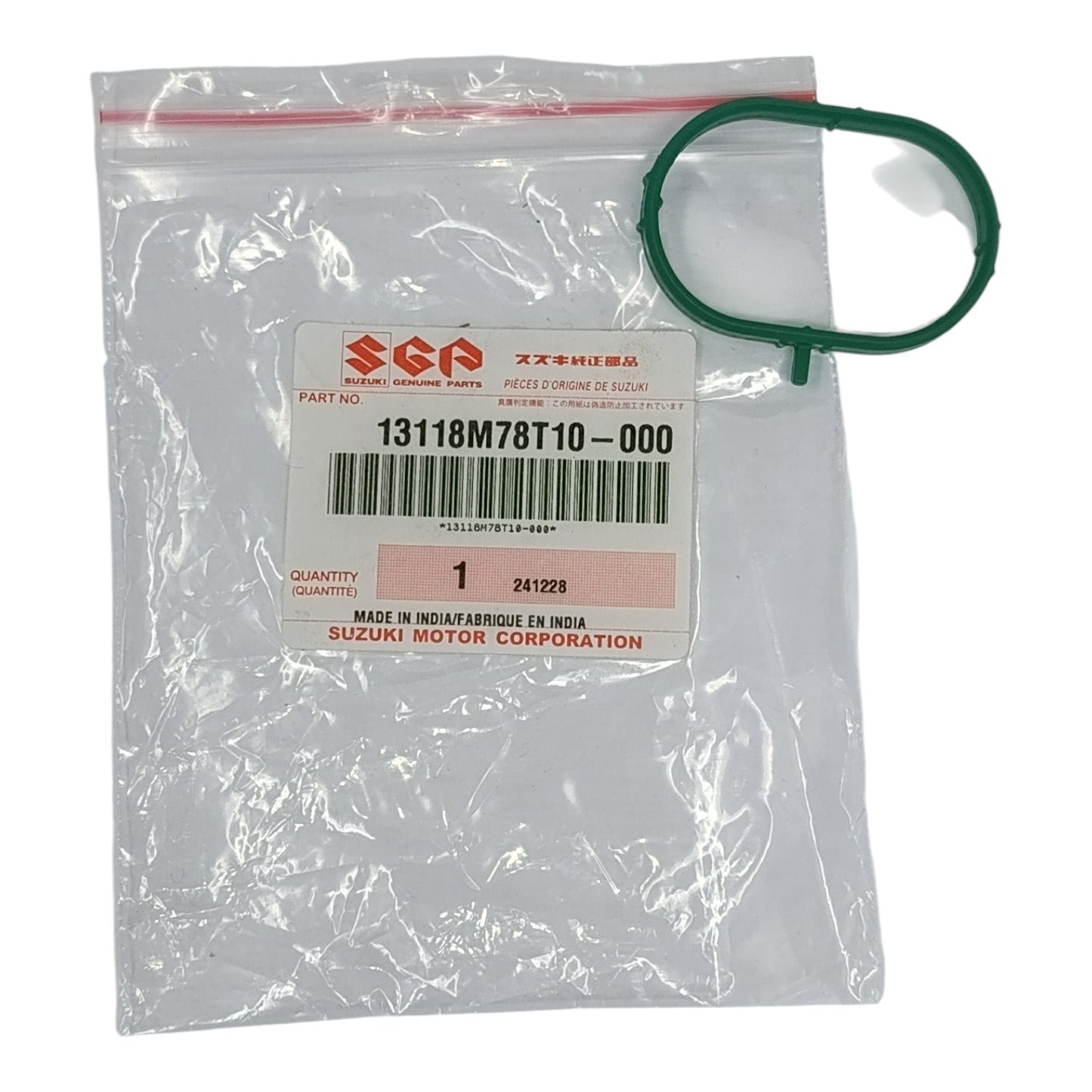 OEM ORIGINAL DE EMPACADURA DE ADMISION SUZUKI CELERIO SUPER CARRY DIESEL 2015-2020