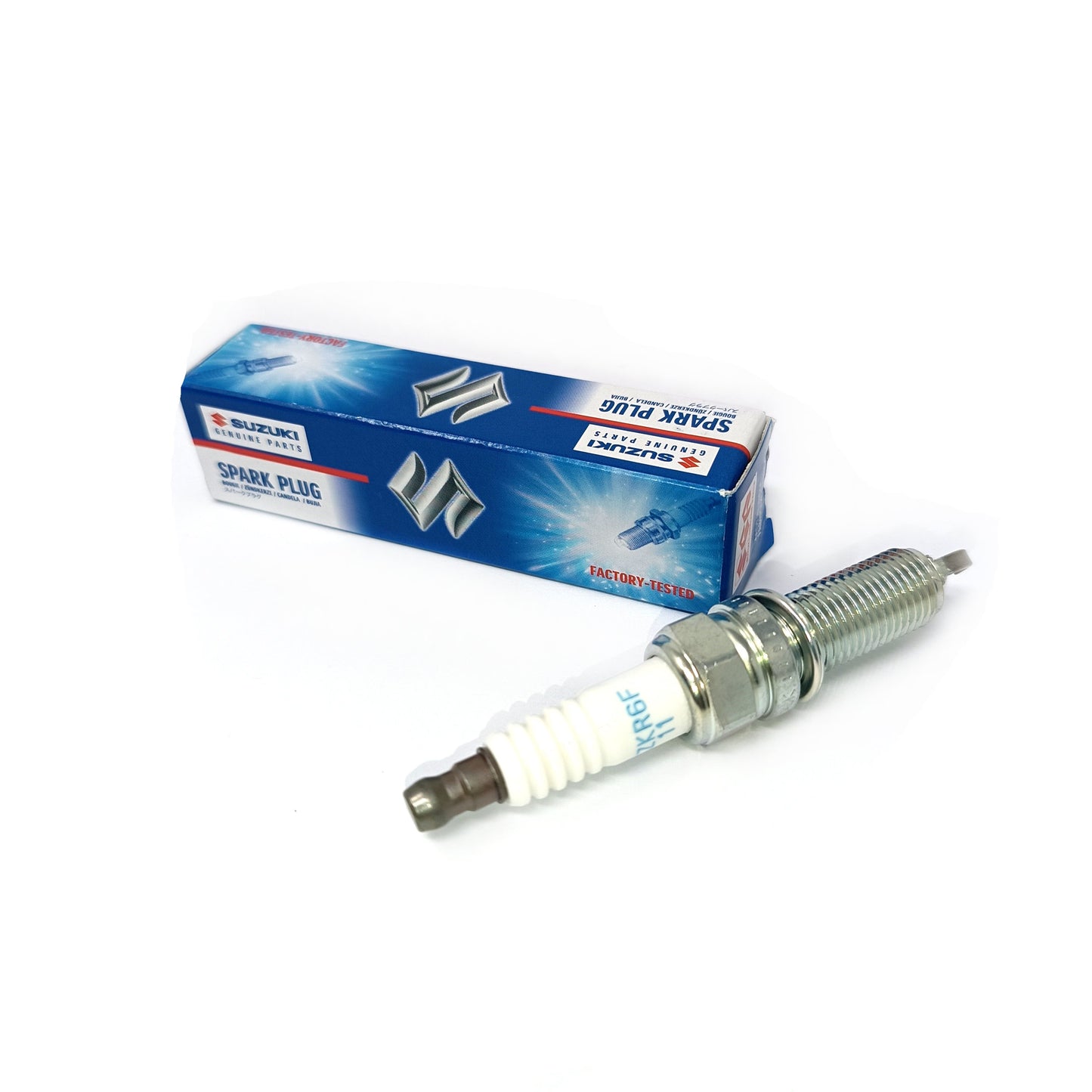 CONTENIDO DE PAQUETE BUJIA INDIVIDUAL SUZUKI ORIGINAL
