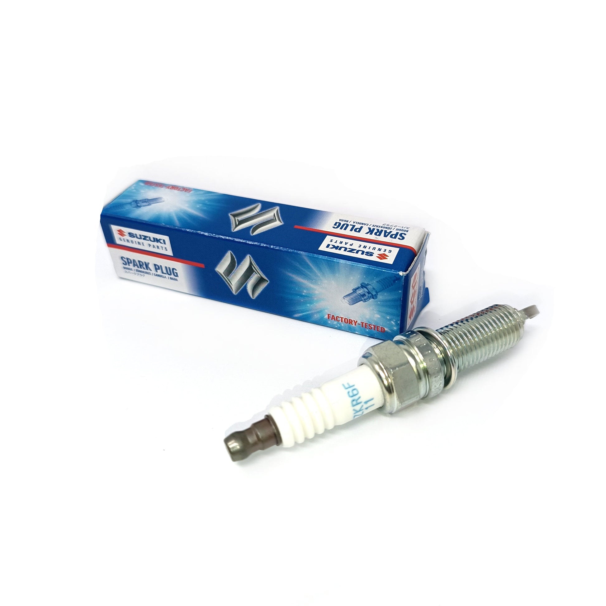 CONTENIDO DE PAQUETE BUJIA INDIVIDUAL SUZUKI ORIGINAL