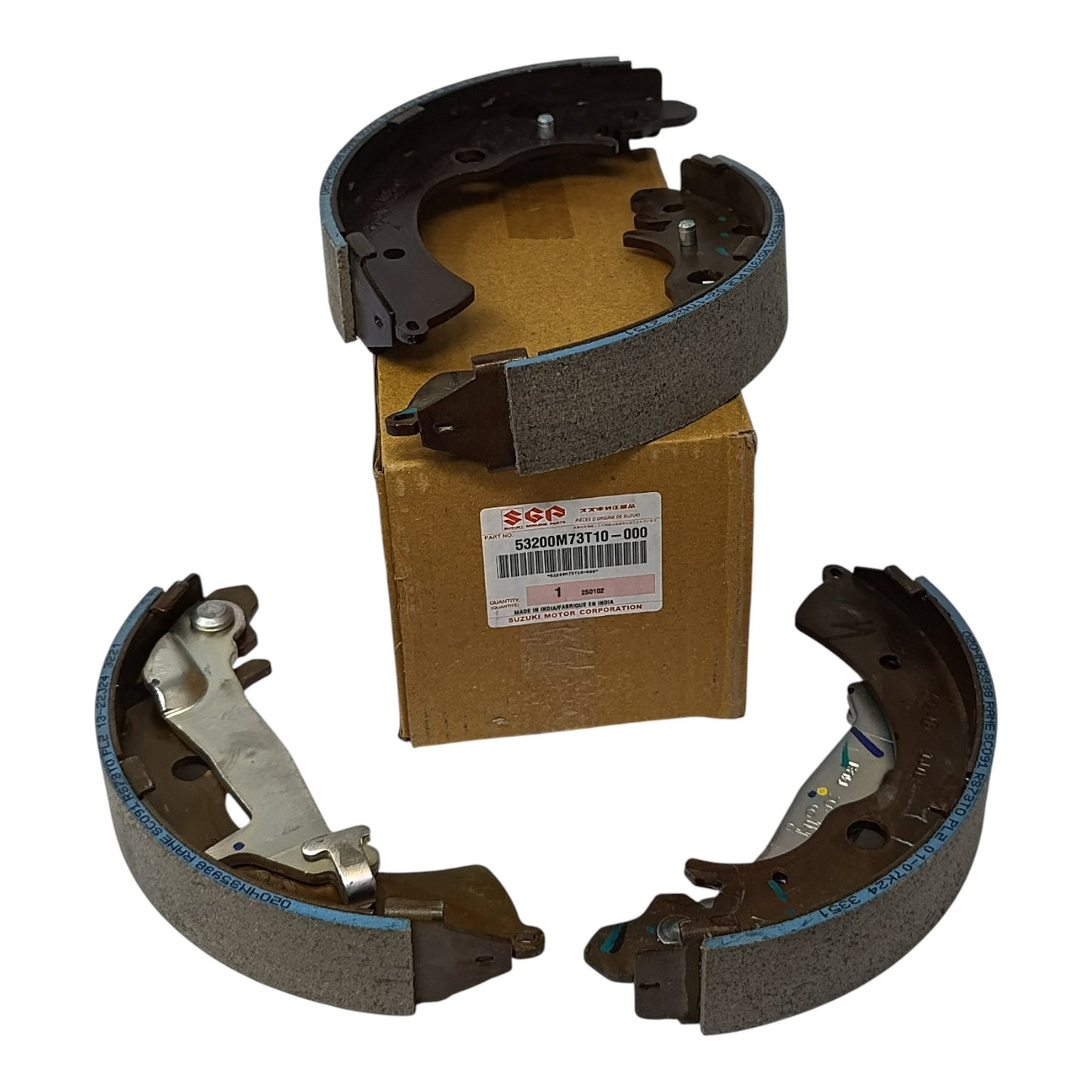 CONTENIDO DE CAJA BANDA DE FRENO SUZUKI EECO 2010-2024 OEM