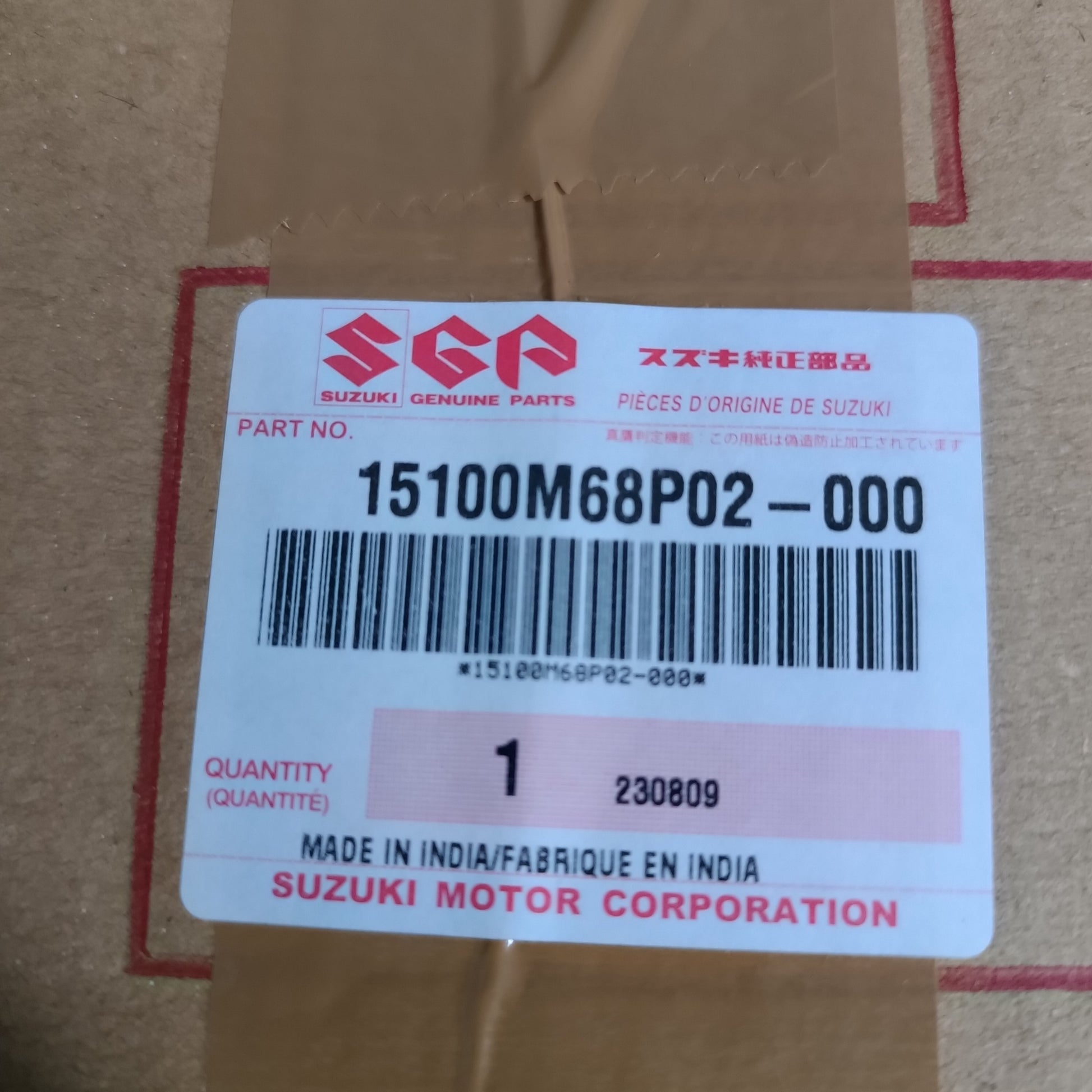 CORIGO OEM ORIGINAL MODULO GASOLINA SUZUKI BALENO 2017 2024