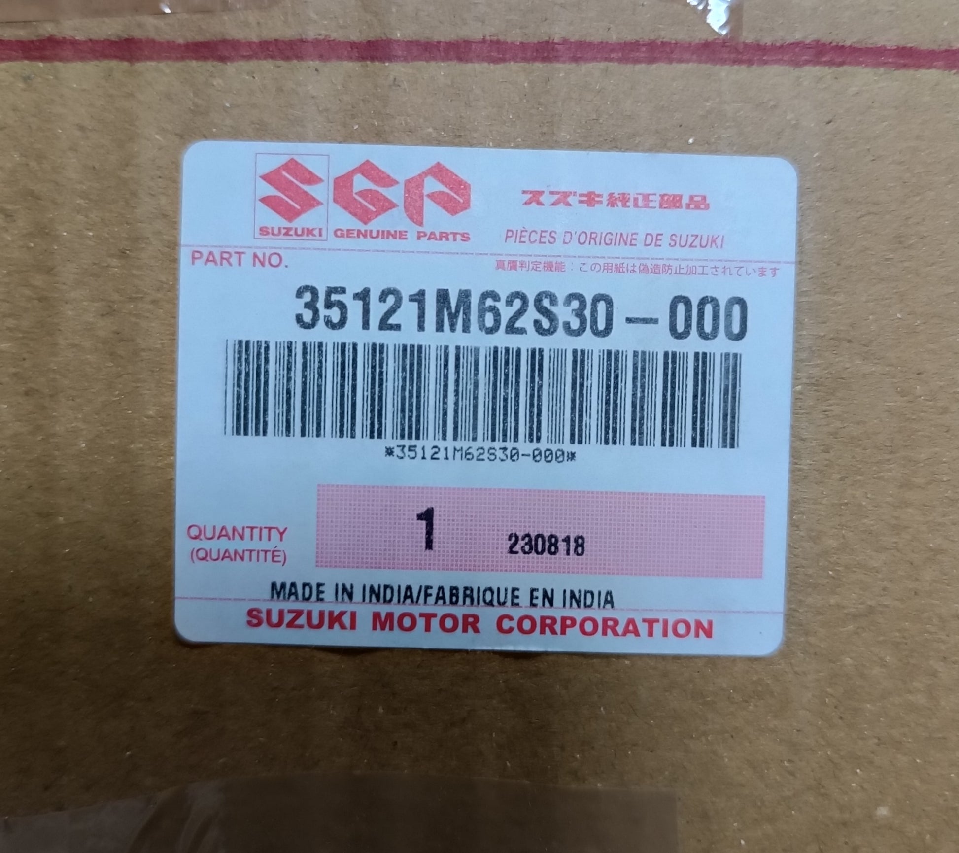 OEM ORIGINAL DE FARO DELANTERO DERECHO SUZUKI SPRESSO 2019 2024