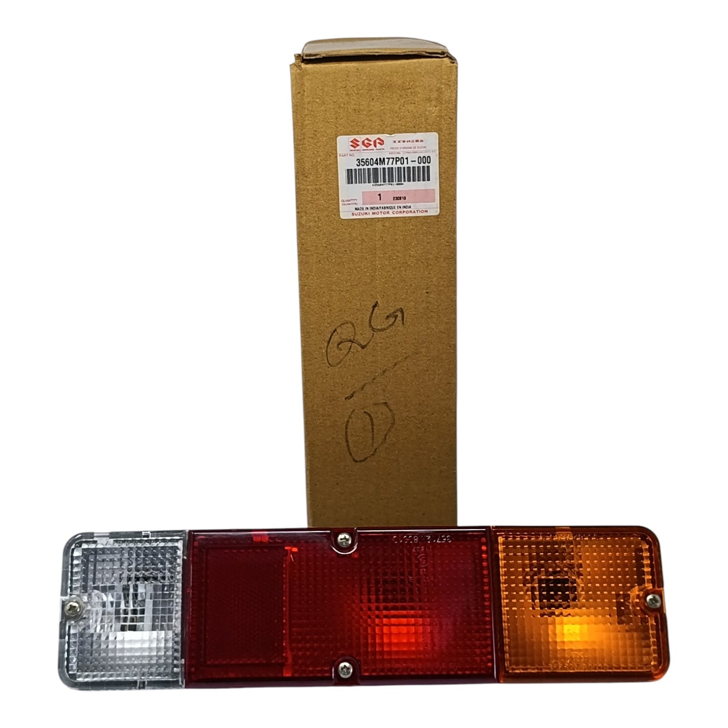 VISTA FONTAL DE CONTENIDO DE FARO TRASERO IZQUIERDO SUZUKI EECO 2010 2025 OEM
