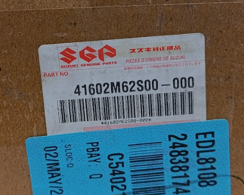 CODIGO ORIGINAL AMORTIGUADOR DELANTERO IZQUIERDO SUZUKI SPRESSO 2019-2022 OEM