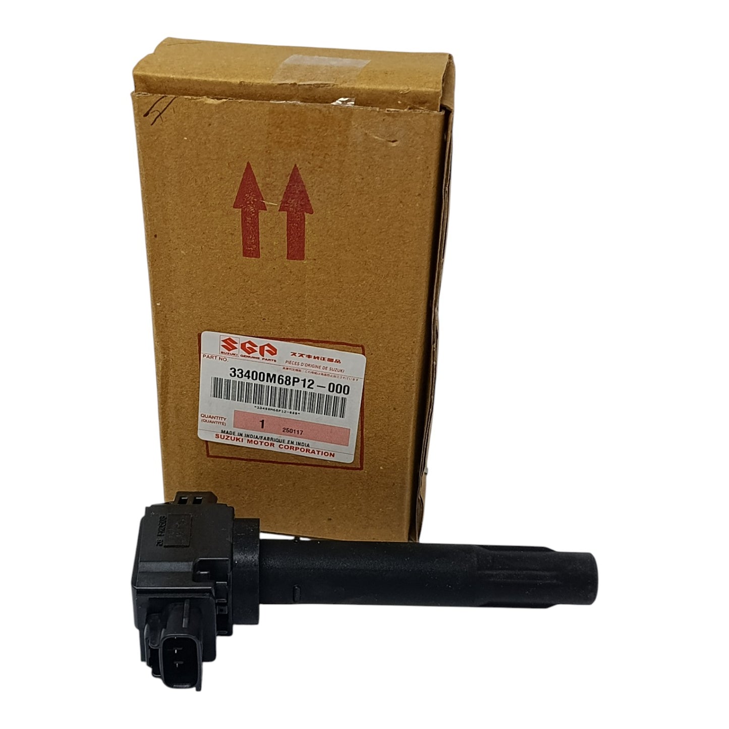 CODIGO Y CAJA DE BOBINA IGNICION SUZUKI CIAZ SWIFT FRONX 2017-2026