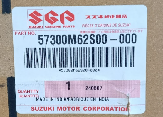 CODIGO Y CAJA DE CAPOT SUZUKI SPRESSO 2019-2026 OEM