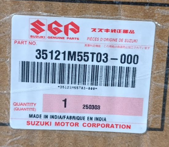 OEM ORIGINAL DE FARO DELANTERO DERECHO SUZUKI BALENO 2022 2025