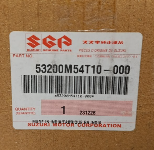CODIGO OEM ORIGINAL BANDA DE FRENO SUZUKI BALENO FRONX SWIFT 2018-2024 OEM