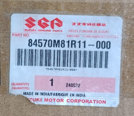 CODIGO OEM DE VENTANA MALETA TRASERA SUZUKI CELERIO 2021-2025 OEM