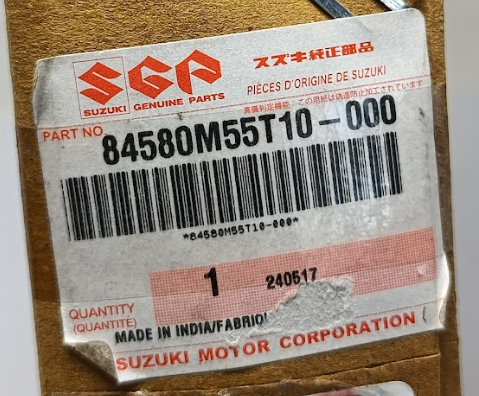 CODIGO DE CAJA DE VENTANA PEQUEÑA DERECHA SUZUKI BALENO 2022-2025 OEM