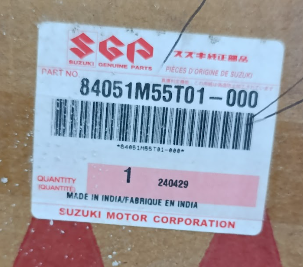 CODIGO ORIGINAL VIDRIO PARABRISAS DELANTERO SUZUKI FRONX BALENO 2022-2025
