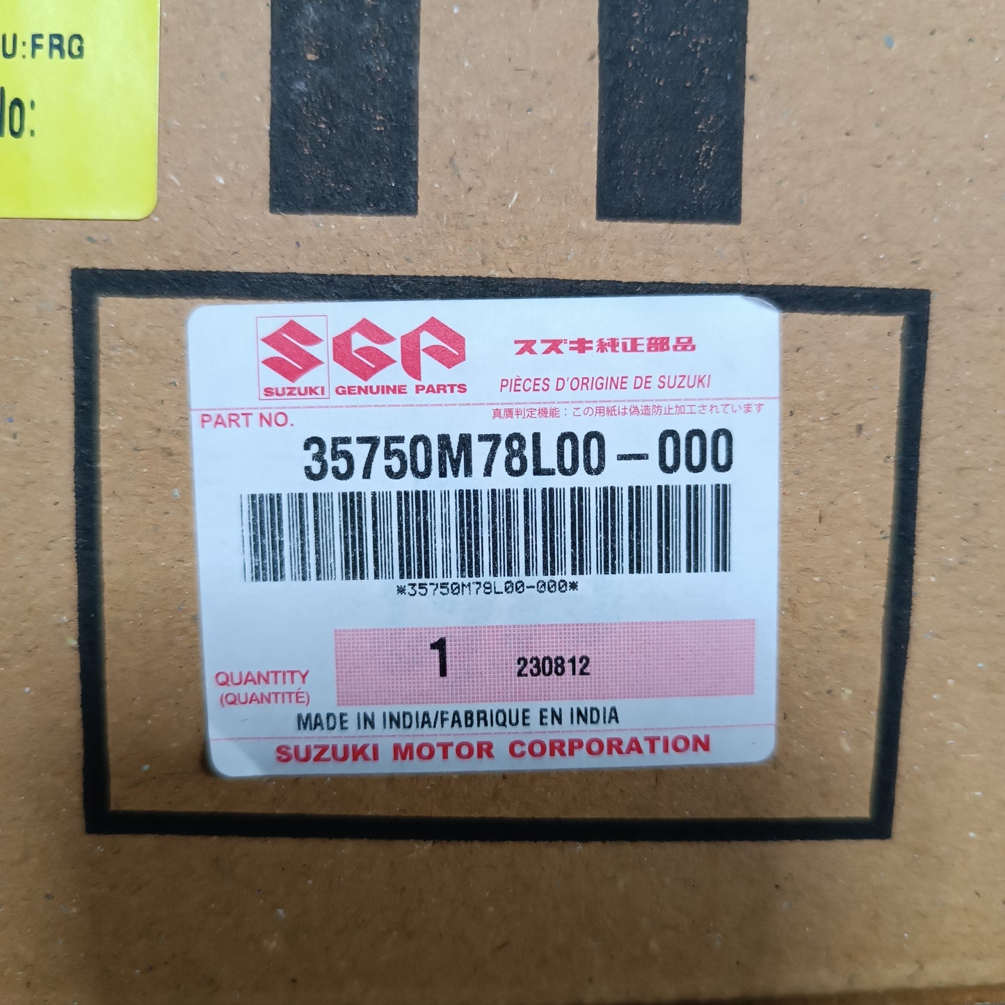 OEM ORIGINAL DE FARO TRASERO IZQUIERDO SUZUKI EECO 2010 2024