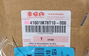 CODIGO ORIGINAL DE AMORTIGUADOR DELANTERO DERECHO SUZUKI EECO 2022-2025 OEM