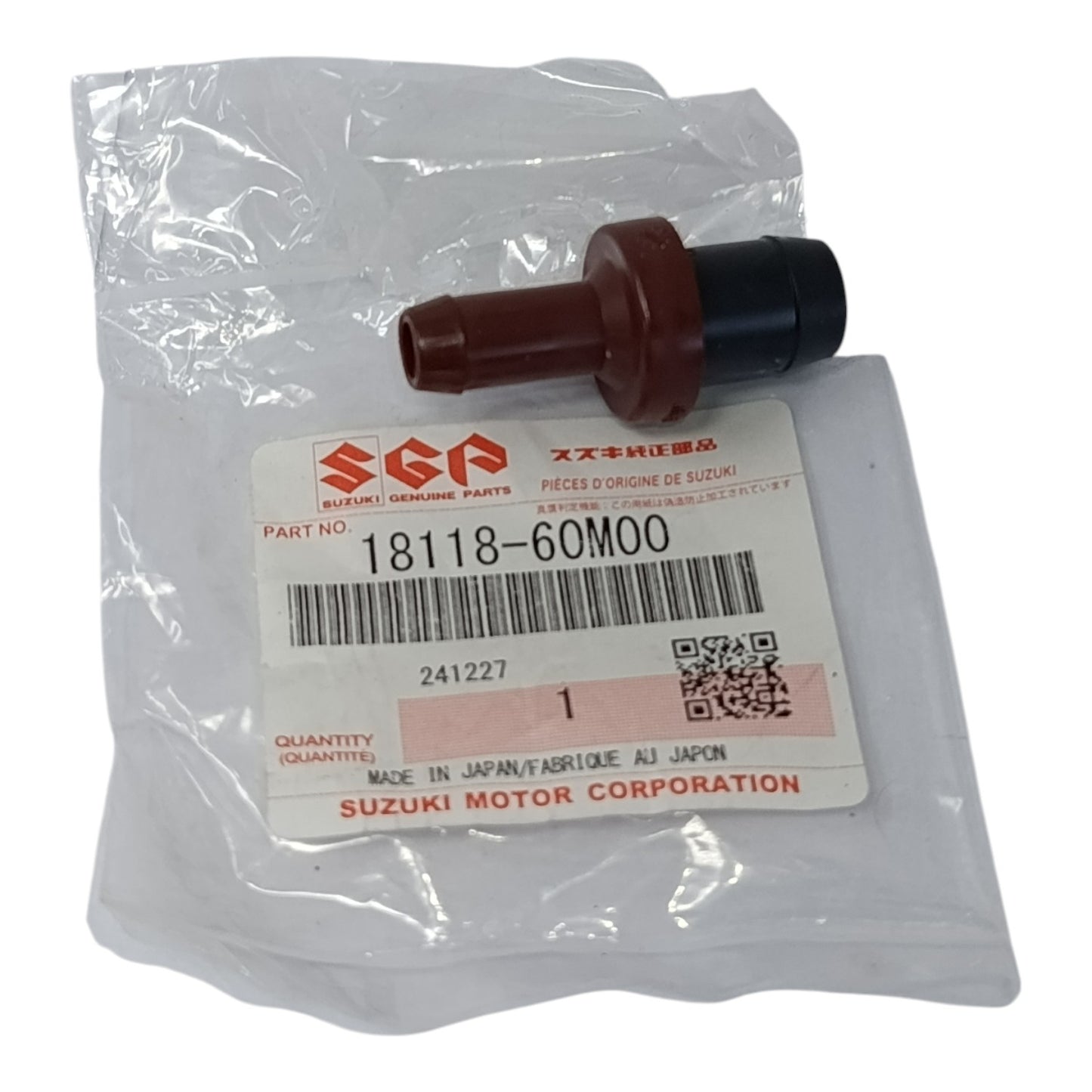CODIGO VALVULA PCV SUZUKI BALENO JIMNY SWIFT 2012-2026 OEM